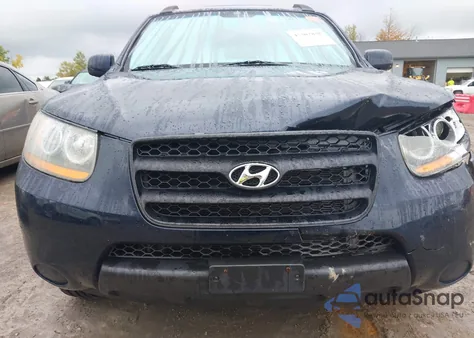 2008 Hyundai Santa Fe Gls z USA, uszkodzony, nr VIN 5NMSG13D38H167909